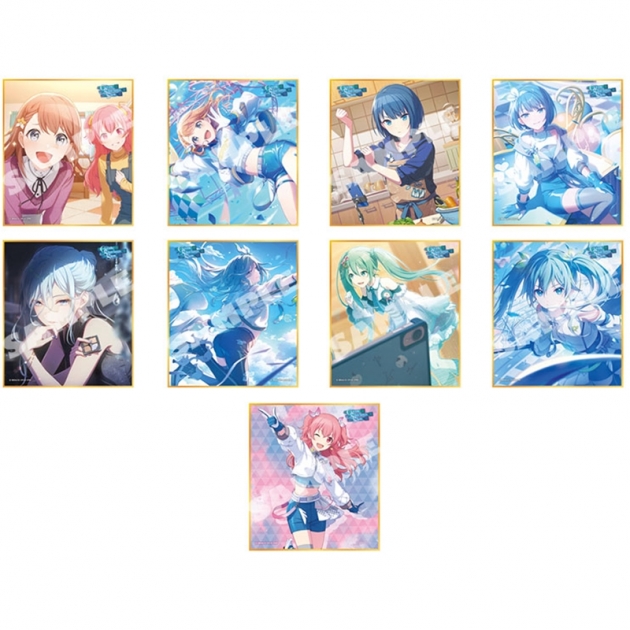 【グッズ-色紙】プロジェクトセカイ カラフルステージ! feat. 初音ミク ミニ色紙コレクション 第53弾B Grow glorious glow(全9種)
