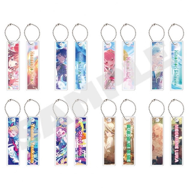 【グッズ-キーホルダー】プロジェクトセカイ カラフルステージ! feat. 初音ミク アクリルスティックキーホルダーコレクション vol.10 B(全8種)
