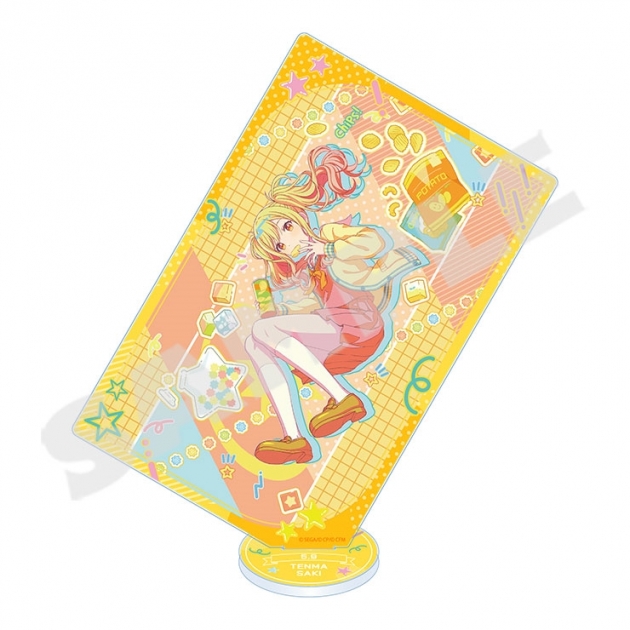 【グッズ-スタンドポップ】プロジェクトセカイ カラフルステージ! feat. 初音ミク Anniversary/Birthdayイラスト2023-2024 カード型アクリルスタンド 天馬 咲希
