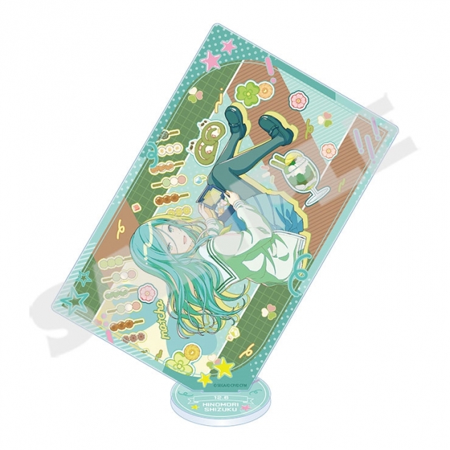 【グッズ-スタンドポップ】プロジェクトセカイ カラフルステージ! feat. 初音ミク Anniversary/Birthdayイラスト2023-2024 カード型アクリルスタンド 日野森 雫
