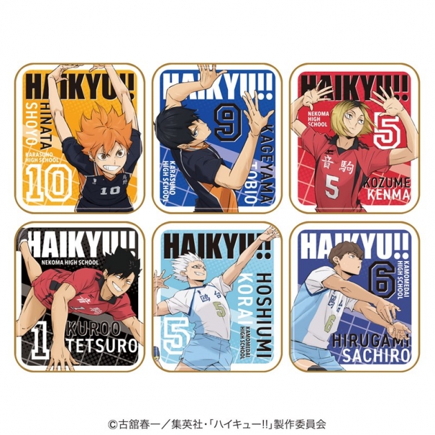 【グッズ-食品】ハイキュー!! キャラタブ缶
