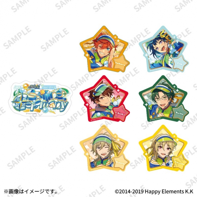 【グッズ-ステッカー】あんさんぶるスターズ!! ステッカーセット 06【メガストリーム】編/STREAM1:Sailing Ceremony
