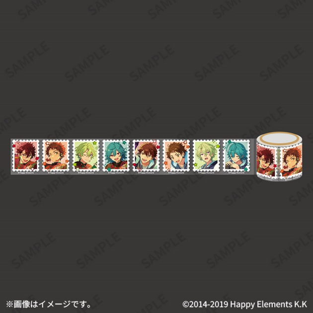 【グッズ-テープ】あんさんぶるスターズ!! マスキングテープ 02オーディション VS GOURMET -Second piece-
