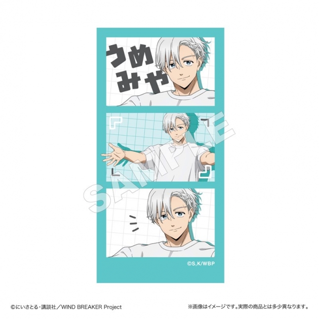 【グッズ-ステッカー】WIND BREAKER ステッカー 梅宮 一
