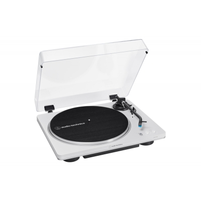 【その他(音楽)】オーディオテクニカ レコードプレーヤー(フルオートターンテーブル) AT-LP70X WS