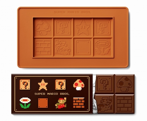 グッズ その他 スーパーマリオ ホーム パーティ 板チョコトレー 8 Bit マリオ アニメイト