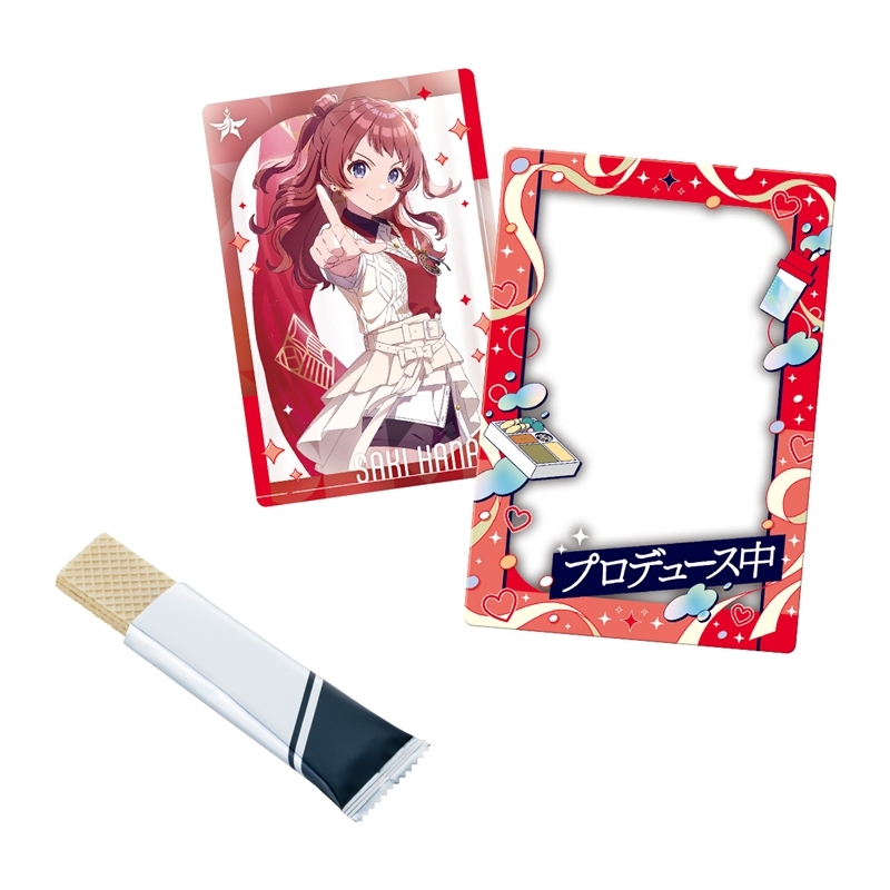 【グッズ-食品】学園アイドルマスター カード&フレーム スティックウエハース
