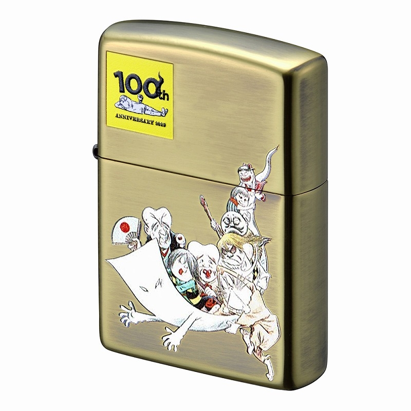 【グッズ-ライター】水木しげる 生誕100周年記念 ZIPPOライター 鬼太郎オールキャスト