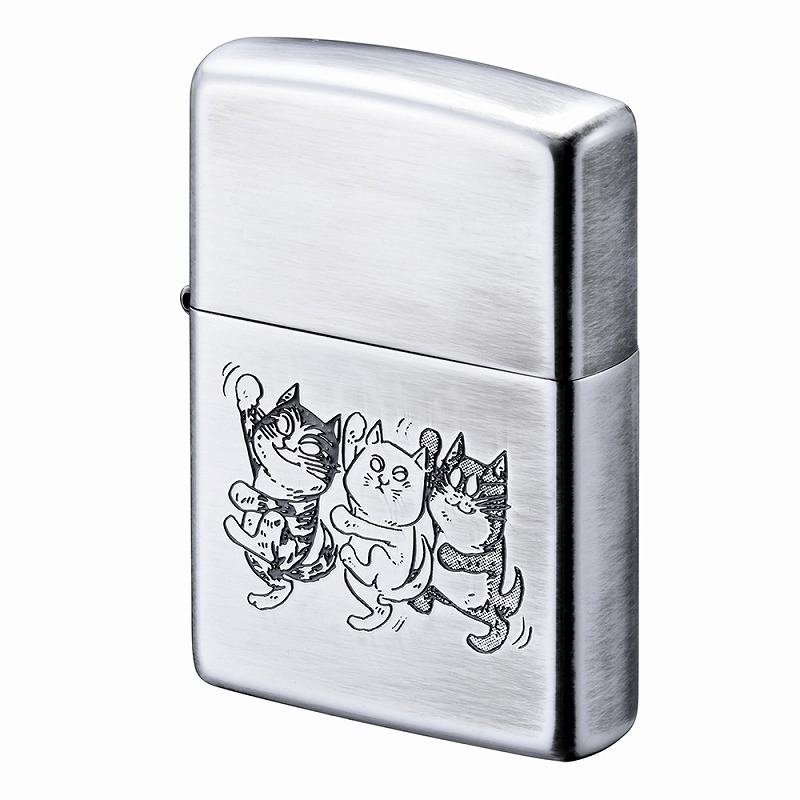 【グッズ-ライター】水木しげる ZIPPOライター 猫楠