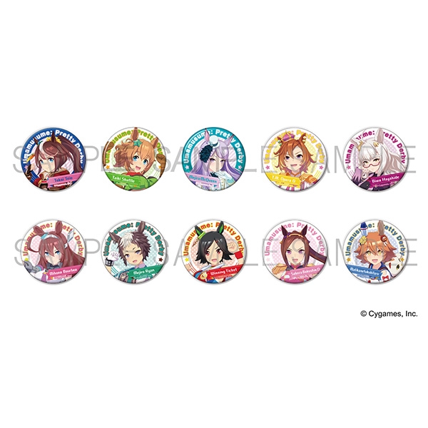 グッズ > バッチ類 > 【グッズ-バッチ】ウマ娘 プリティーダービー 