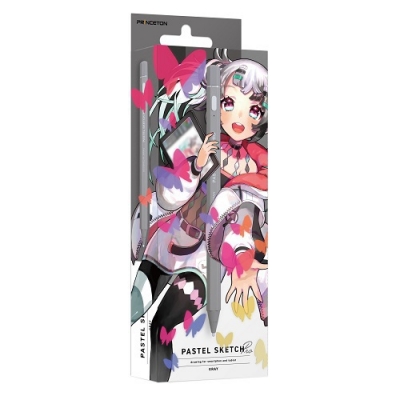 【画材-ウインドウズ】アクティブスタイラス PASTEL SKETCH PRO グレイ