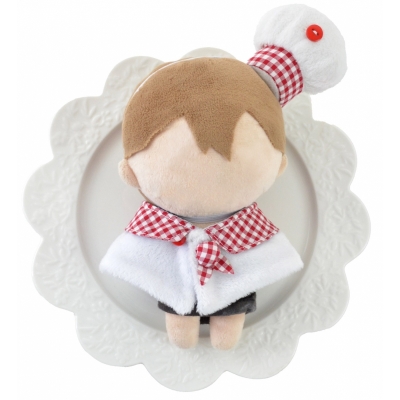 【グッズ-衣装】ノンキャラオリジナル コックぬいケープ レッド【Appel Toi】