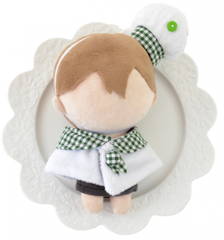 【グッズ-ぬい服】ノンキャラオリジナル コックぬいケープ グリーン【Appel Toi】