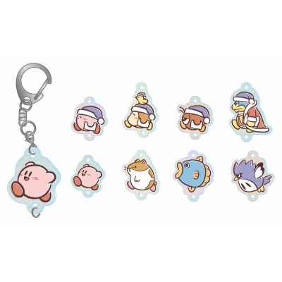 【グッズ-キーホルダー】星のカービィ プププ・フレンズ つながるアクリルキーホルダー【再販】