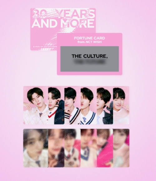 グッズ(音楽)】カード SMTOWN LIVE 2025 TOUR MD【フォーチュン 