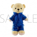 【グッズ-コスプレアクセサリー】くまめいと ジャージ/青(ぬいぐるみ用衣装)の画像