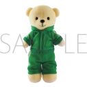 【グッズ-コスプレアクセサリー】くまめいと ジャージ/緑(ぬいぐるみ用衣装)の画像