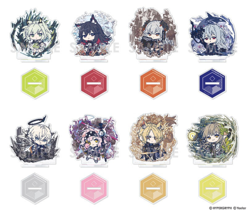 グッズ-スタンドポップ】アークナイツ トレーディングアクリルスタンド 