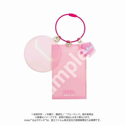 【グッズ-カバーホルダー】ブルーロック チェキ収納&バッジホルダー 千切 豹馬