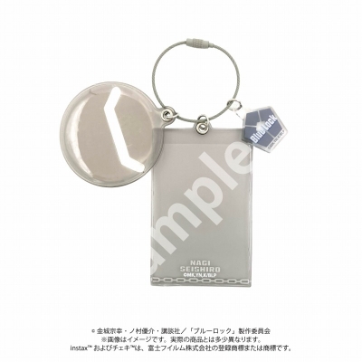 【グッズ-カバーホルダー】ブルーロック チェキ収納&バッジホルダー 凪 誠士郎
