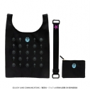 【グッズ-バッグ】ジョジョの奇妙な冒険 黄金の風 エコバッグ/マイバッグ ジョルノジョバァーナ エンブレム ブラックの画像