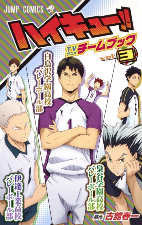 コミック ハイキュー Tvアニメチームブック Vol 3 アニメイト