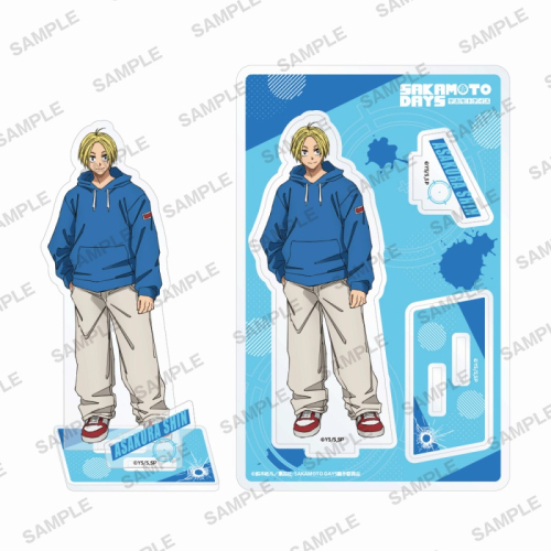 グッズ-スタンドポップ】SAKAMOTO DAYS アクリルスタンド 朝倉シン サカモトデイズ SAKAMOTODAYS アクスタ アクリルスタンド 朝倉 シン
