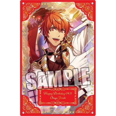 【グッズ-置きもの】うたの☆プリンスさまっ♪ LIVE EMOTION バースデー 箔押しレイヤードアクリルプレート エクストラVer.「一十木音也」【アニメイト限定】