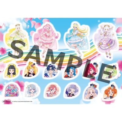 【チケット】映画ひみつのアイプリ まんかいバズリウムライブ! 第2弾特典付きムビチケカード 一般券