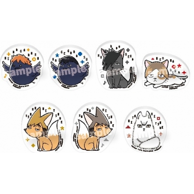 【グッズ-チャーム】ハイキュー!! マスコット リング付きアクリルチャーム