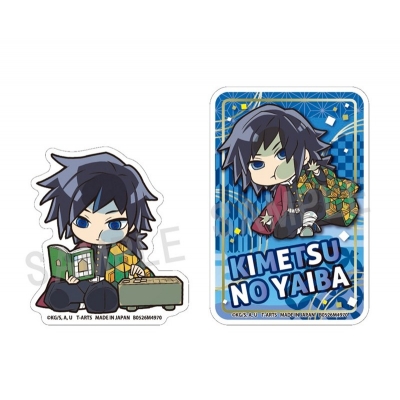 【グッズ-ステッカー】鬼滅の刃 ぴた!でふぉめステッカーセット 冨岡義勇