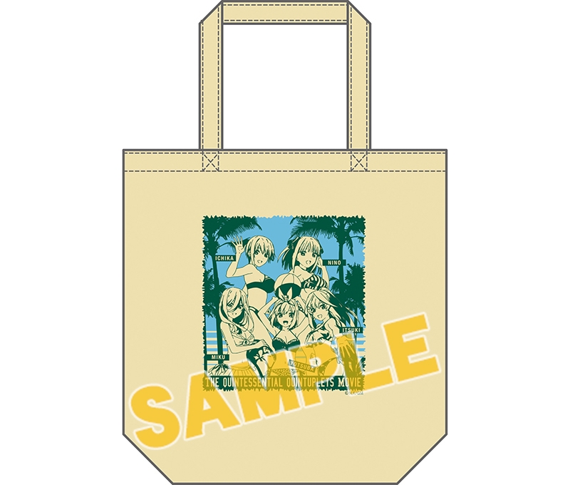 大型便時間指定不可 グッズ バッグ 映画 五等分の花嫁 トートバッグ 水着 Sp31秋冬新作 グッズ バッグ 財布類 Arbaldas Lt