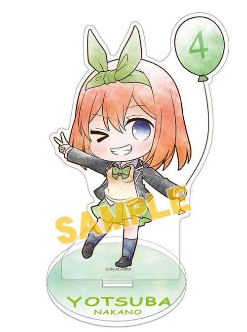 グッズ スタンドポップ 映画 五等分の花嫁 ミニアクリルスタンド 四葉 お散歩 アニメイト