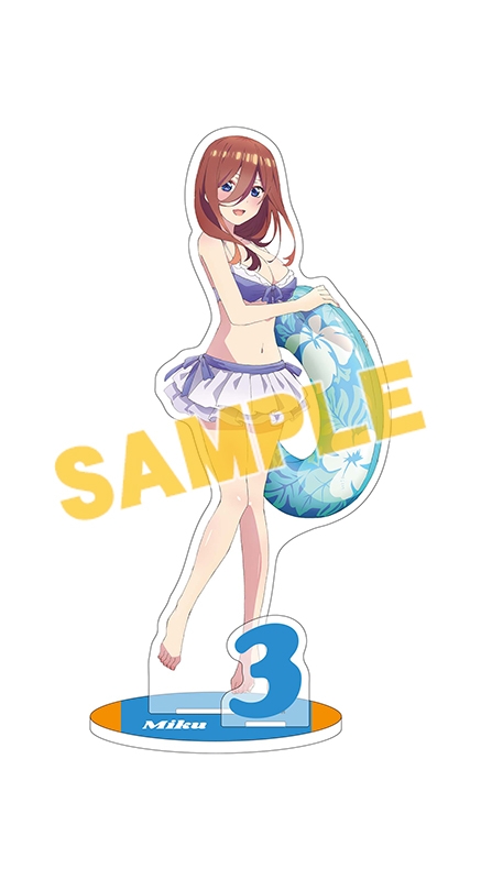 グッズ スタンドポップ 映画 五等分の花嫁 アクリルスタンド 三玖 水着 アニメイト