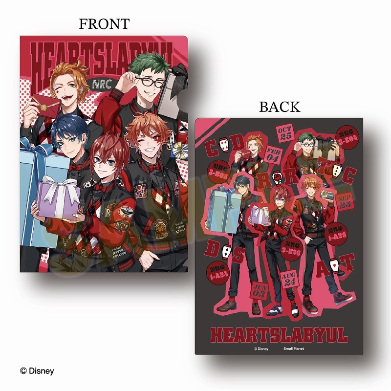 【グッズ-クリアファイル】ディズニー ツイステッドワンダーランド ユニオンバースデー クリアファイル/ハーツラビュル【アニメイト限定】