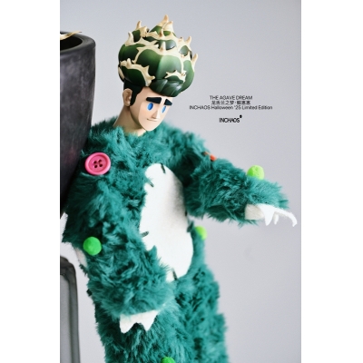 【アクションフィギュア】THE AGAVE DREAM クジラちゃん 1/6 可動フィギュア(グリーン)