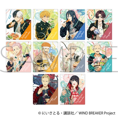 【グッズ-カード】WIND BREAKER ホログラムアクリルカードコレクション