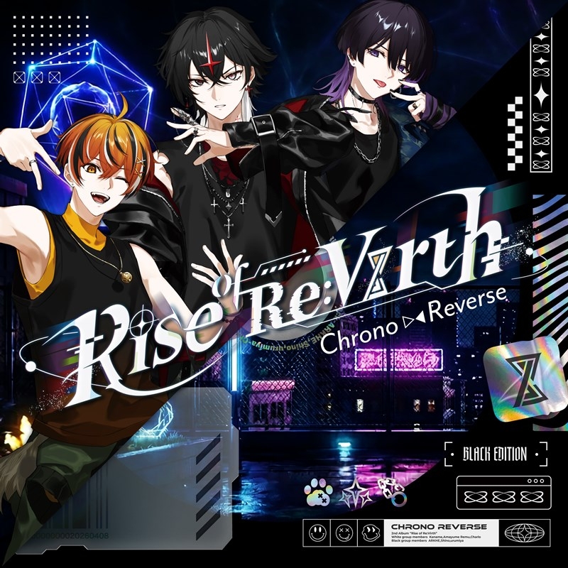 【音楽】クロノヴァ/Rise of Re:Virth(初回生産限定盤 [黒])