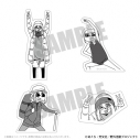 【グッズ-ステッカー】『ゆるキャン△ SEASON3』 放課後100号記念なでしこのステッカーセット【アクロス】の画像