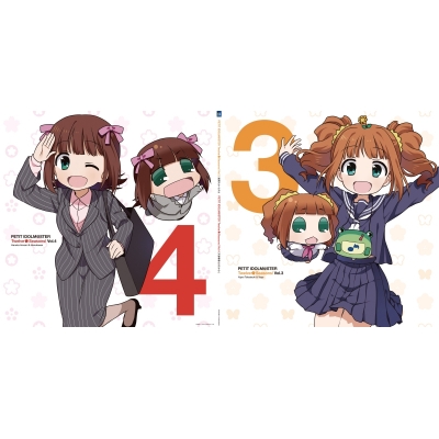 【レコード】アニメ「ぷちます!-プチ・アイドルマスター-」 PETIT IDOLM@STER Twelve Seasons! Vol.3&4「高槻やよい&やよ」&「天海春香&はるかさん」