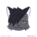 【グッズ-ステッカー】ハイキュー!! モコモコ刺繍ステッカー クロオネコの画像