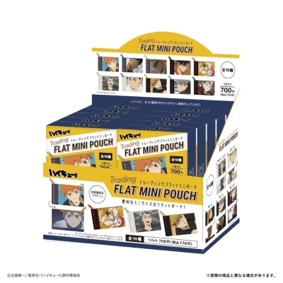 【グッズ-ポーチ】ハイキュー!! トレーディングフラットミニポーチ