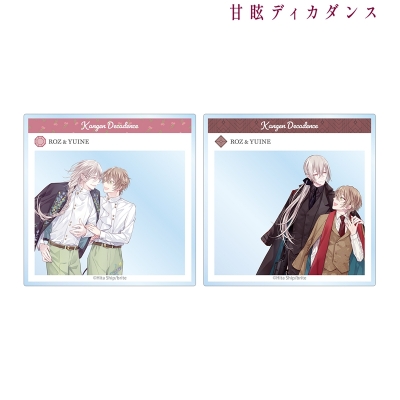 【グッズ-カード】甘眩ディカダンス 緋汰しっぷ先生 描き下ろし ロズ&ユイネ 休日デートver. アクリルカード2種セット