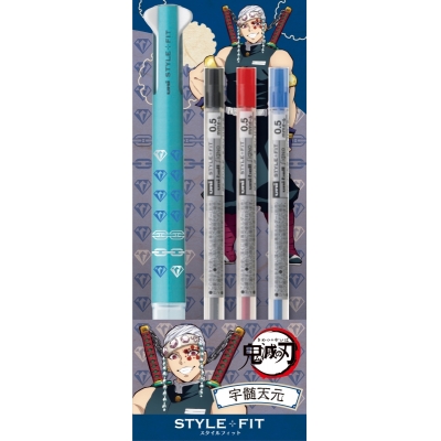 【グッズ-ボールペン】鬼滅の刃 スタイルフィット3 (8)宇髄天元