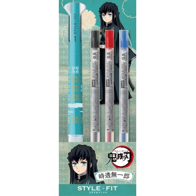 【グッズ-ボールペン】鬼滅の刃 スタイルフィット3 (10)時透無一郎