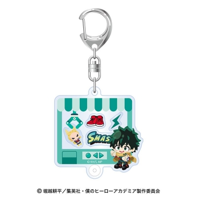 【グッズ-キーホルダー】僕のヒーローアカデミア シャカシャカキーホルダー 緑谷出久(PIGG PARTYコラボ)【再販】