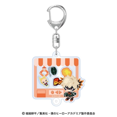 【グッズ-キーホルダー】僕のヒーローアカデミア シャカシャカキーホルダー 爆豪勝己(PIGG PARTYコラボ)【再販】