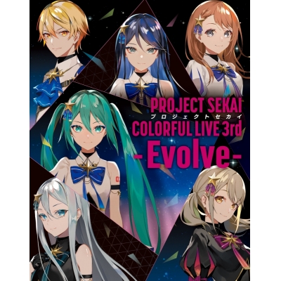 【Blu-ray】アプリゲーム プロジェクトセカイ カラフルステージ! feat. 初音ミク プロジェクトセカイ COLORFUL LIVE 3rd - Evolve - 初回限定版