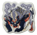 【その他(音楽)】ステッカー モンスターハンターライズ 2way刺繍ワッペン <マガイマガド>の画像