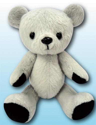 【グッズ-キーホルダー】くまめいと ぬいぐるみキーチェーン 胡麻